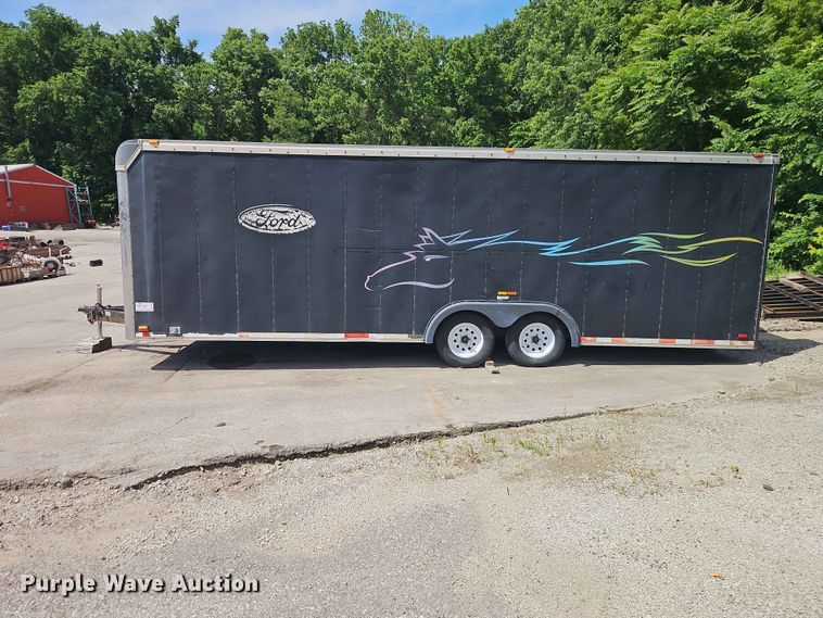 image for item DQ7796 1998 U.S. Cargo PC824TA2 enclosed cargo trailer