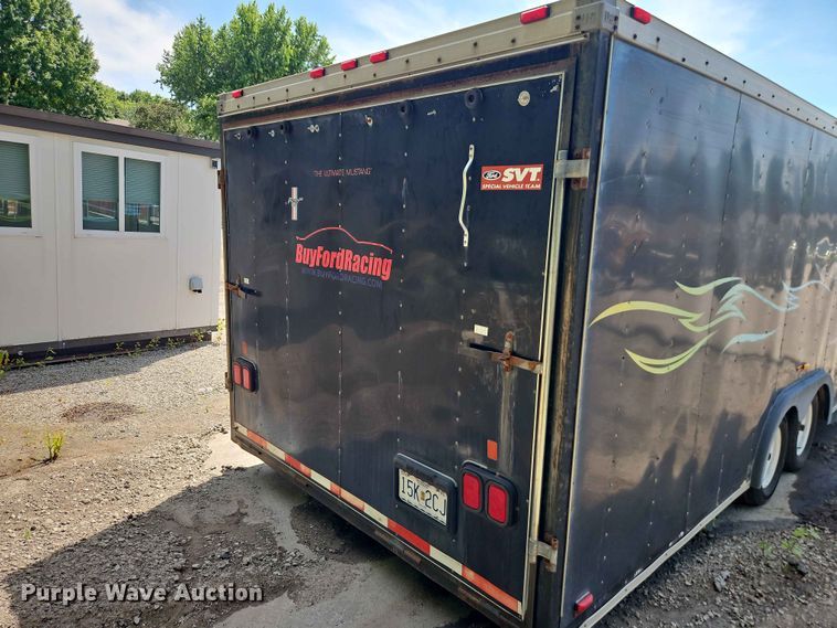 image for item DQ7796 1998 U.S. Cargo PC824TA2 enclosed cargo trailer