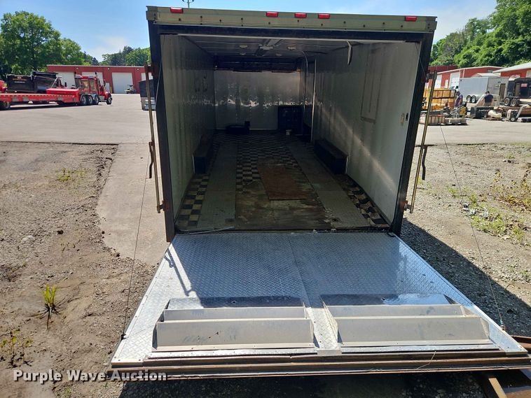 image for item DQ7796 1998 U.S. Cargo PC824TA2 enclosed cargo trailer