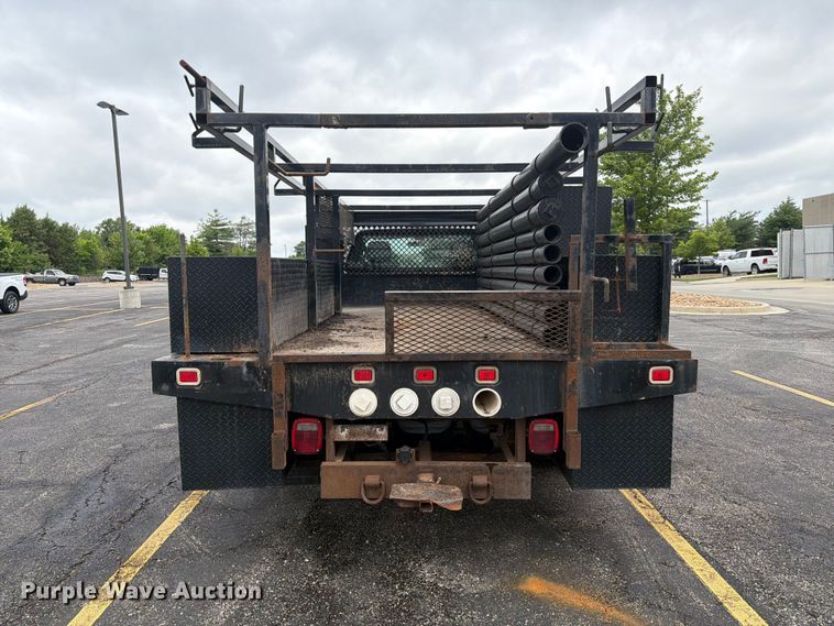 image for item DQ7830 2012 Ford F350 Super Duty flatbed pickup truck