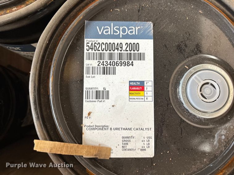 image for item DU6298 Valspar (20) Valspar Component B urethane catalyst