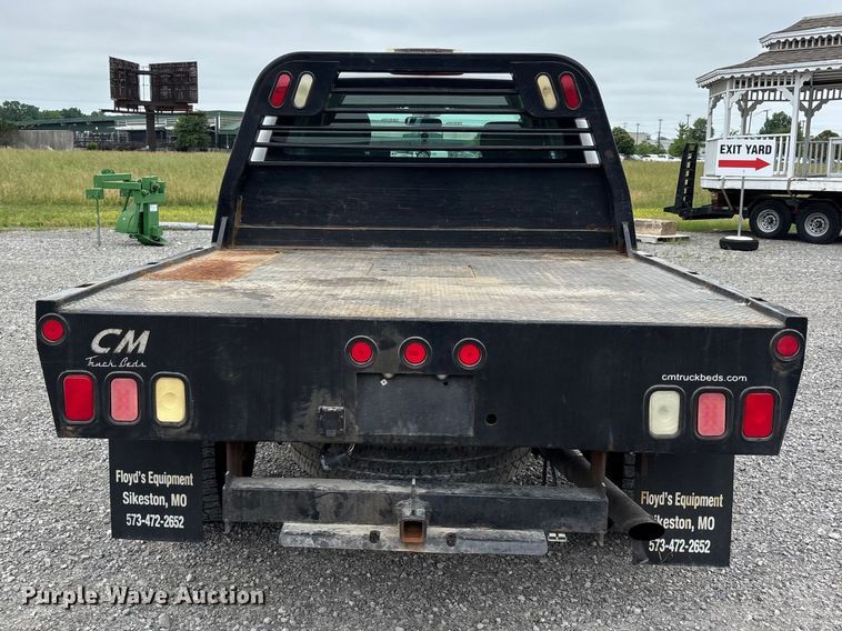 image for item DV4369 2011 Chevrolet Silverado 2500HD Ext. Cab flatbed pickup truck