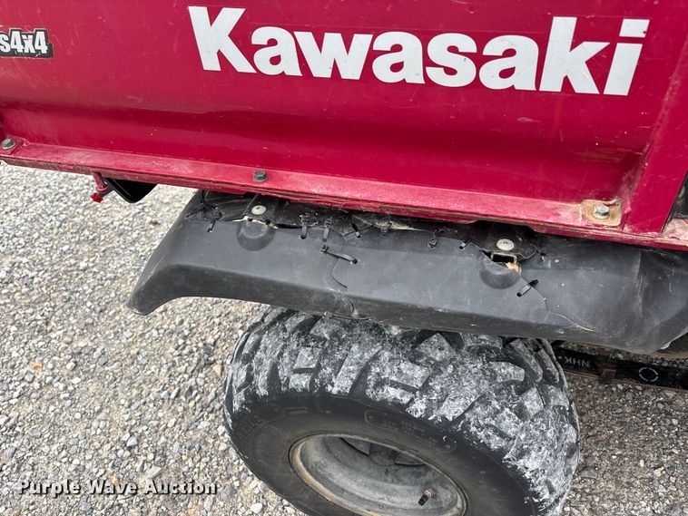 image for item DV4371 2007 Kawasaki Mule utility vehicle
