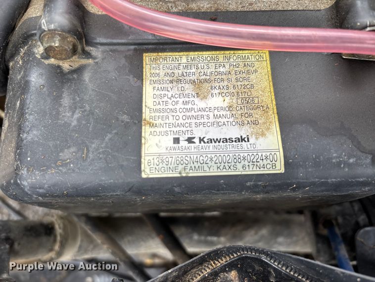 image for item DV4371 2007 Kawasaki Mule utility vehicle