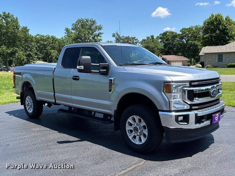image for item DV4386 2020 Ford F250 Super Duty Ext. Cab pickup truck