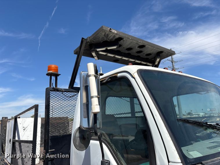 image for item DW1297 1999 Isuzu NPR flatbed truck