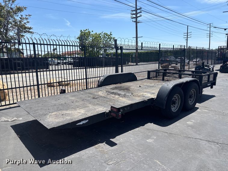 image for item DW1299 2019 Tru-Weld tilt deck equipment trailer