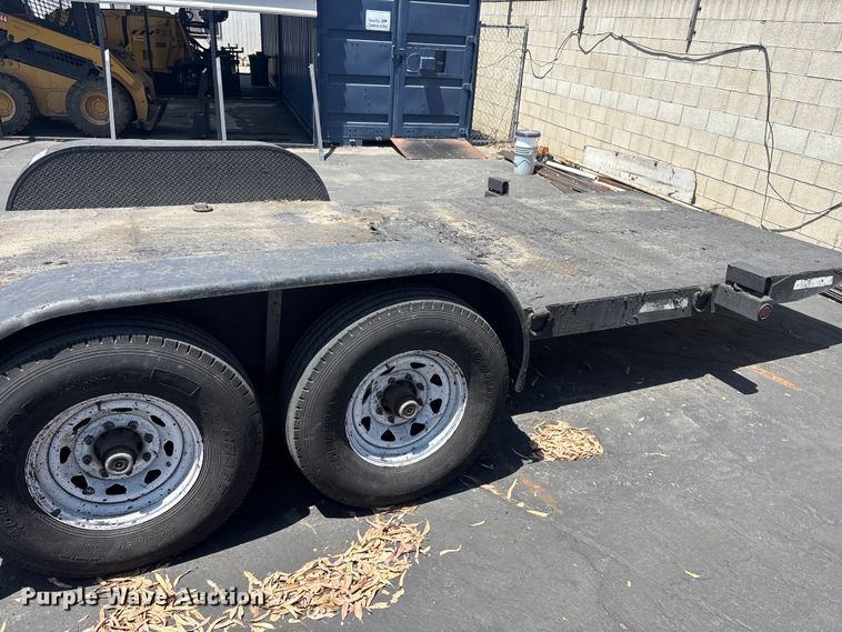 image for item DW1299 2019 Tru-Weld tilt deck equipment trailer