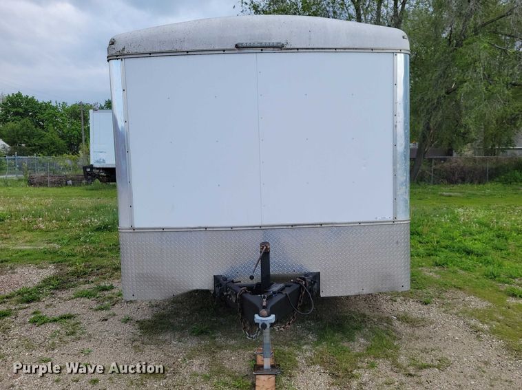image for item DZ7089 2005 H&H Trailer Co enclosed cargo trailer