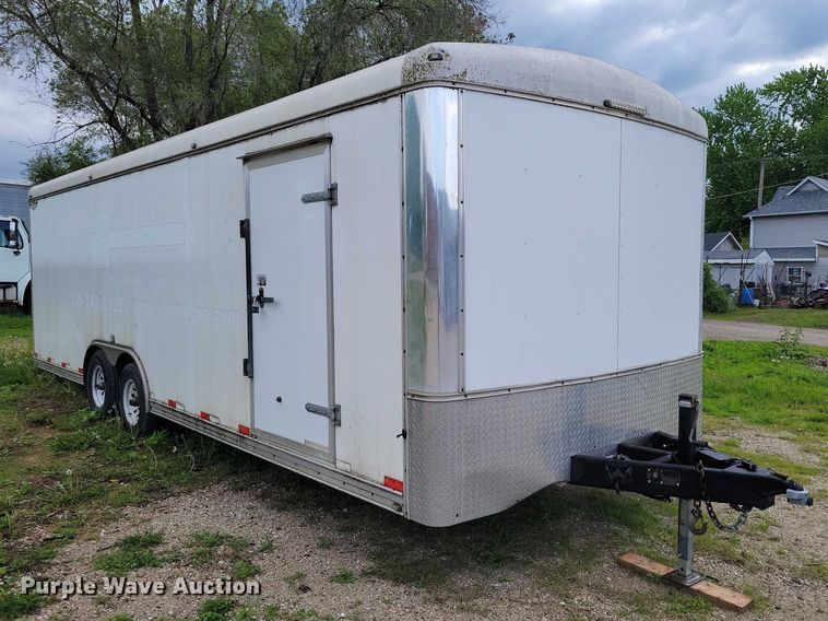 image for item DZ7089 2005 H&H Trailer Co enclosed cargo trailer