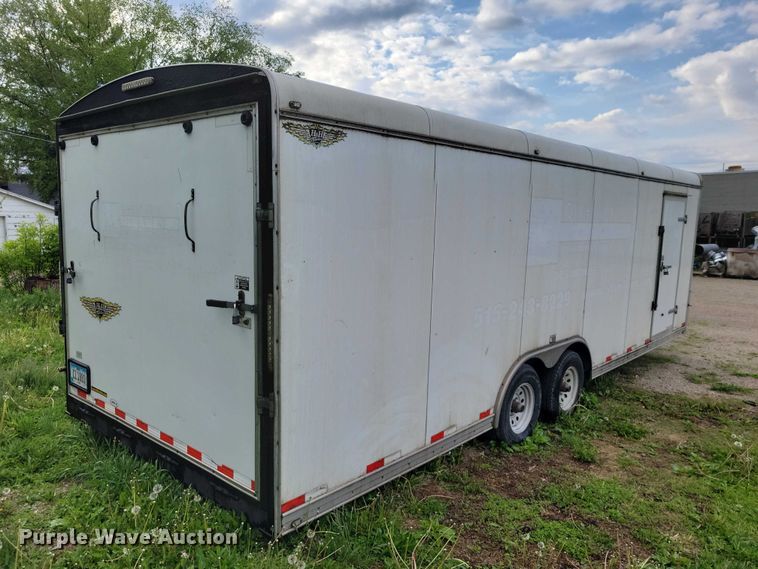 image for item DZ7089 2005 H&H Trailer Co enclosed cargo trailer