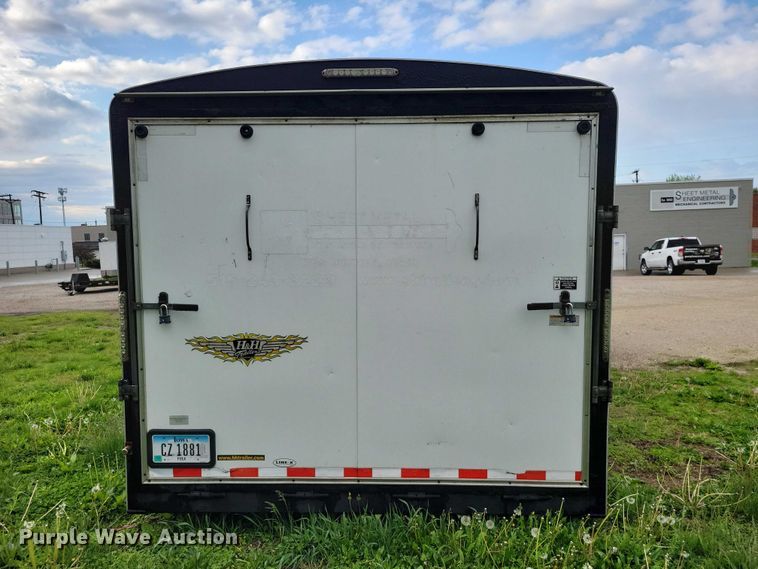image for item DZ7089 2005 H&H Trailer Co enclosed cargo trailer