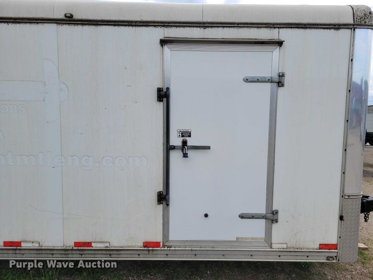 image for item DZ7089 2005 H&H Trailer Co enclosed cargo trailer