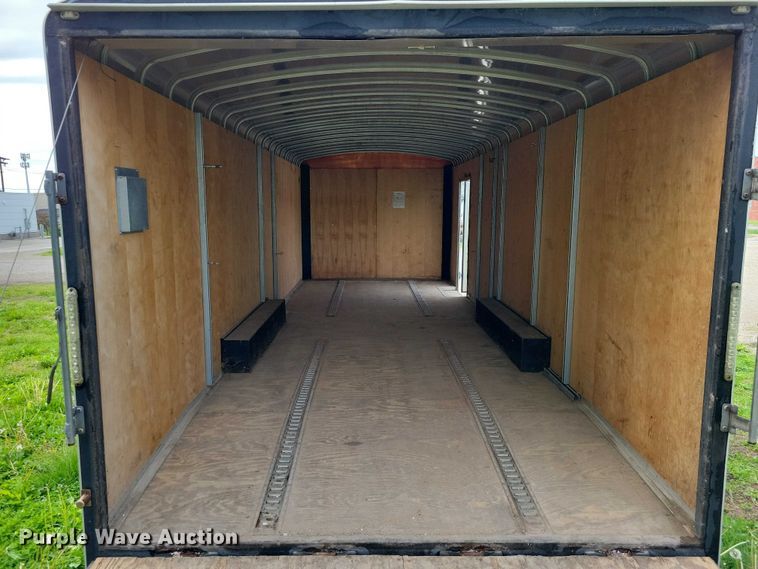 image for item DZ7089 2005 H&H Trailer Co enclosed cargo trailer