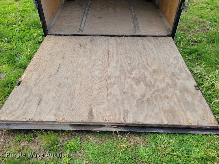 image for item DZ7089 2005 H&H Trailer Co enclosed cargo trailer