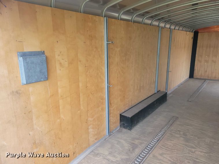 image for item DZ7089 2005 H&H Trailer Co enclosed cargo trailer