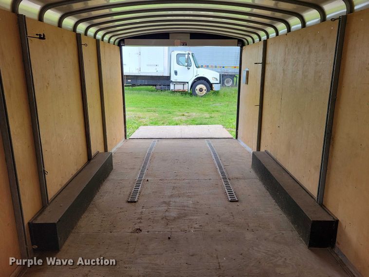 image for item DZ7089 2005 H&H Trailer Co enclosed cargo trailer