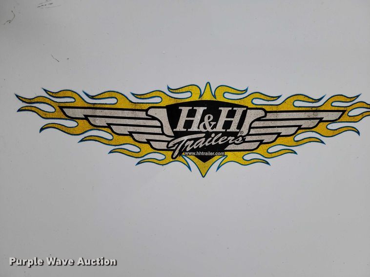 image for item DZ7089 2005 H&H Trailer Co enclosed cargo trailer