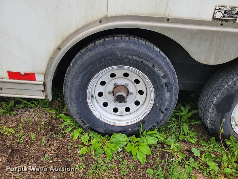 image for item DZ7089 2005 H&H Trailer Co enclosed cargo trailer