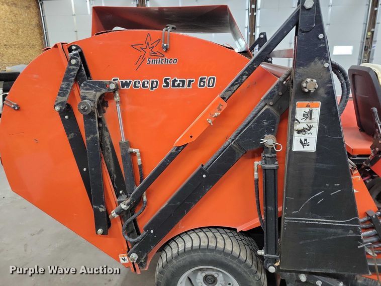 image for item DZ7142 2002 Smithco Sweep Star 60 sweeper