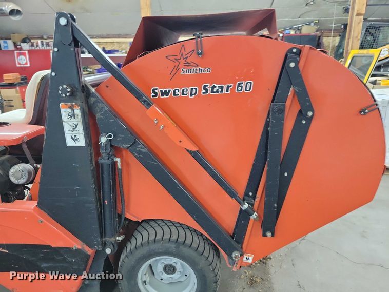image for item DZ7142 2002 Smithco Sweep Star 60 sweeper