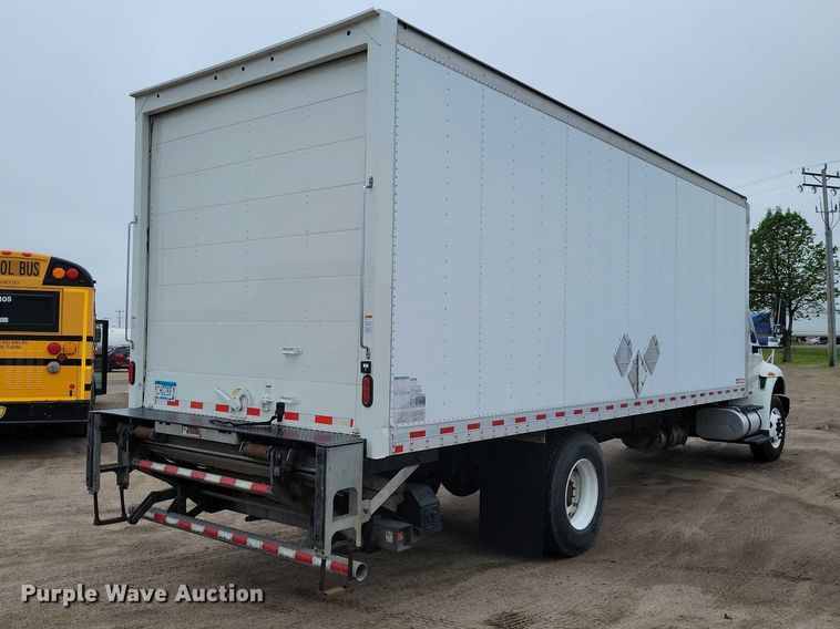 image for item DZ7145 2019 International 4300 box truck