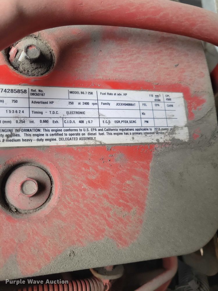 image for item DZ7145 2019 International 4300 box truck