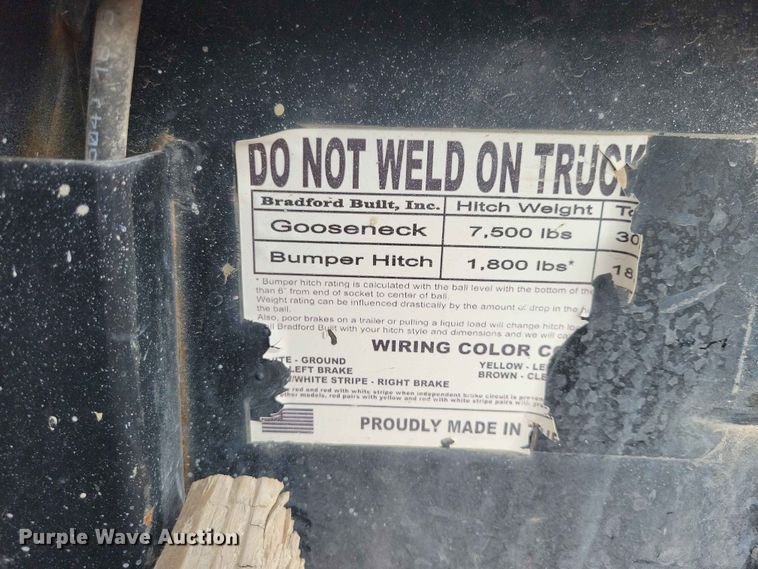 image for item DZ7182 Bradford Built flatbed