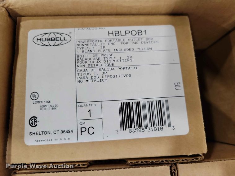 image for item DZ7228 Hubbell electrical fittings