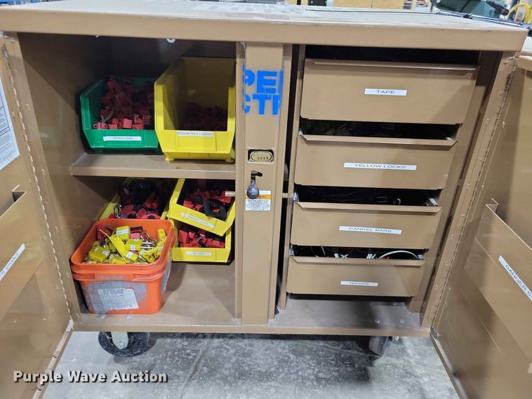 image for item DZ7232 (2) Knaack cabinets