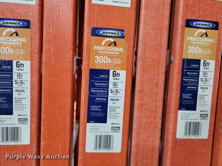 image for item DZ7237 (9) Werner ladders