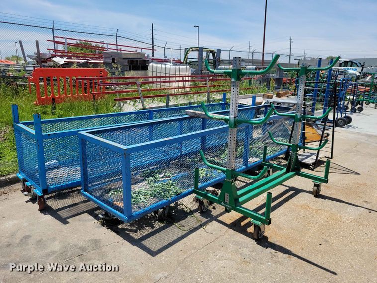 image for item DZ7254 (4) storage carts 