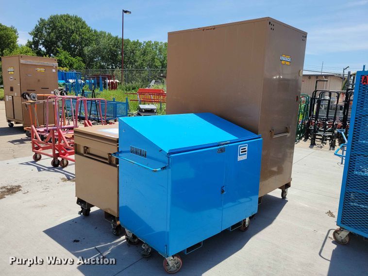 (3) storage carts