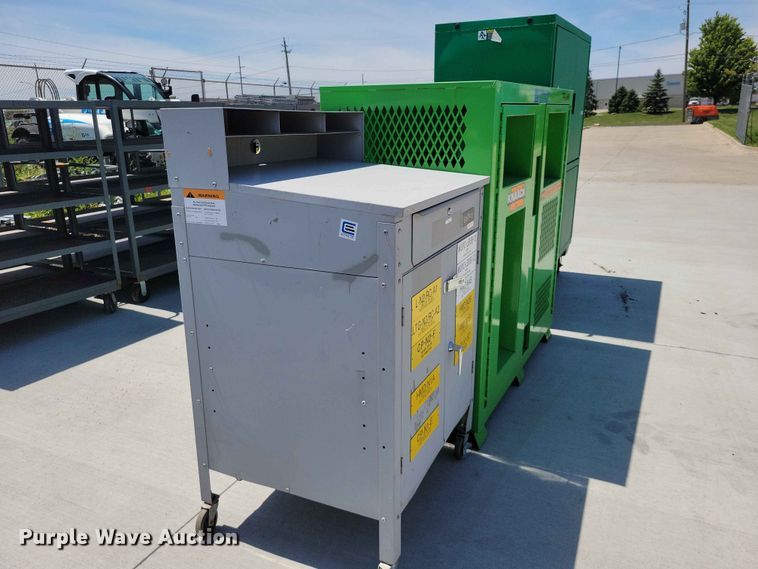 image for item DZ7260 (3) storage cabinets