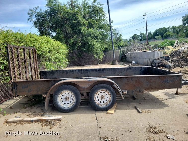 image for item DZ7267 2014 H&H utility trailer