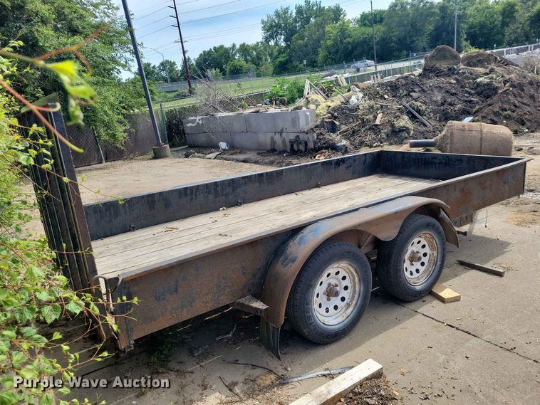 image for item DZ7267 2014 H&H utility trailer