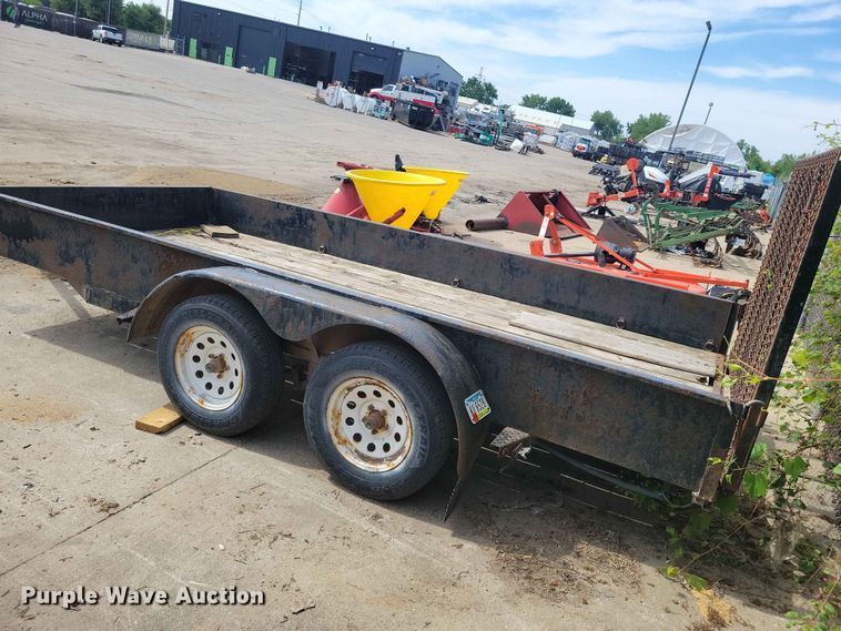 image for item DZ7267 2014 H&H utility trailer