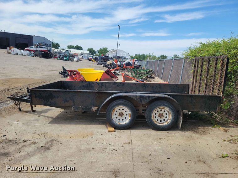 image for item DZ7267 2014 H&H utility trailer