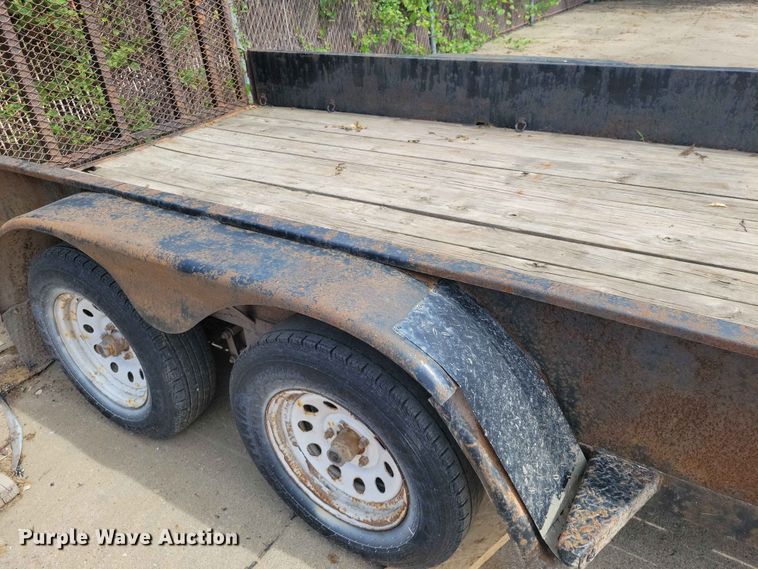 image for item DZ7267 2014 H&H utility trailer