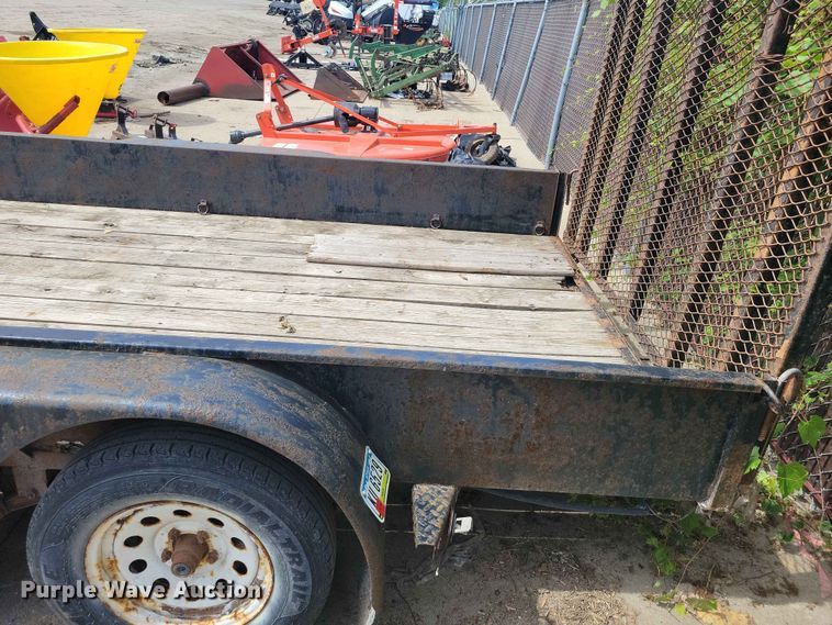 image for item DZ7267 2014 H&H utility trailer