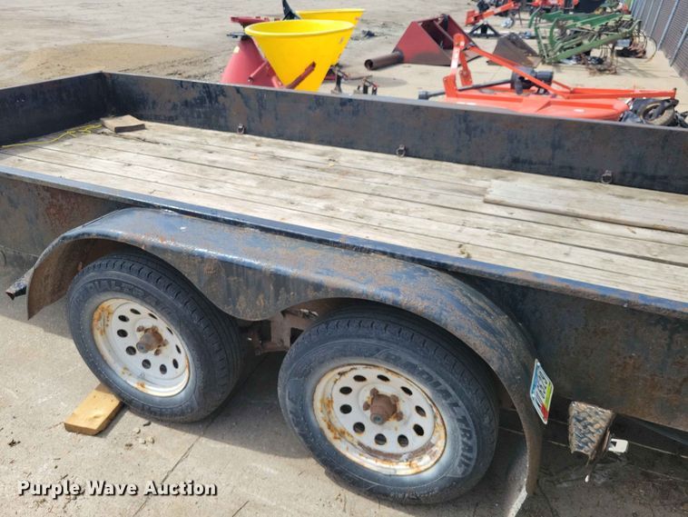 image for item DZ7267 2014 H&H utility trailer
