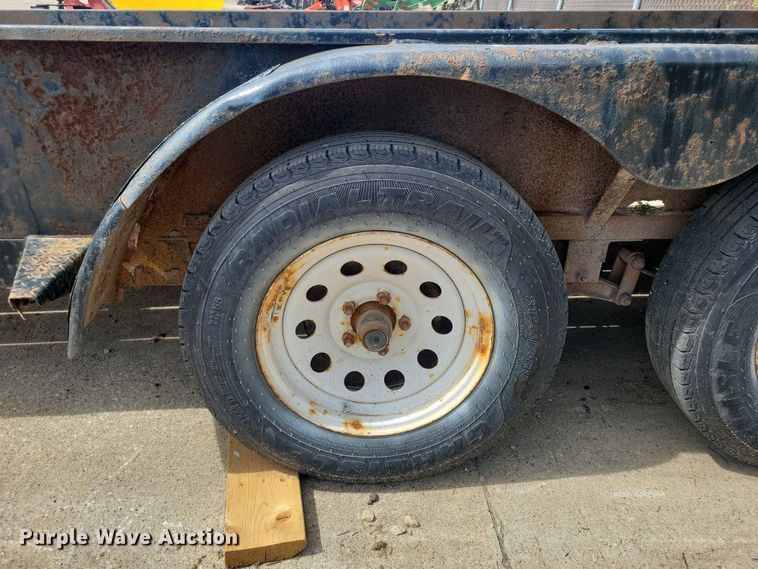 image for item DZ7267 2014 H&H utility trailer
