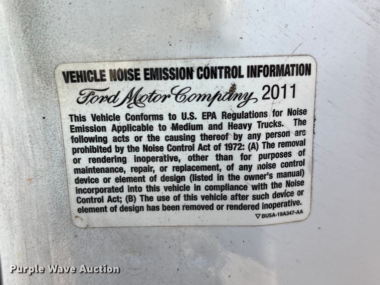 image for item EA7294 2012 Ford F450 Super Duty bucket truck