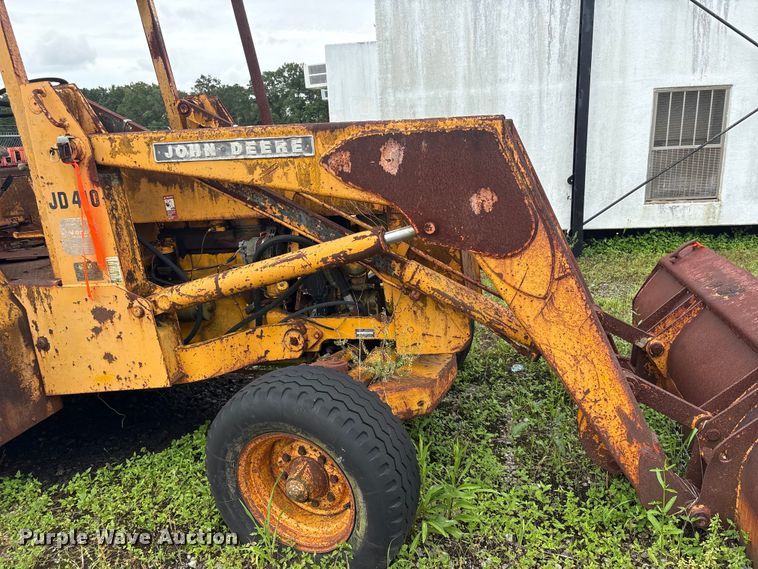 image for item EA7303 John Deere 410 backhoe