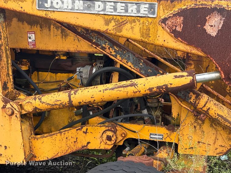 image for item EA7303 John Deere 410 backhoe