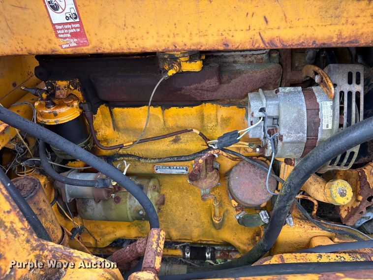 image for item EA7303 John Deere 410 backhoe