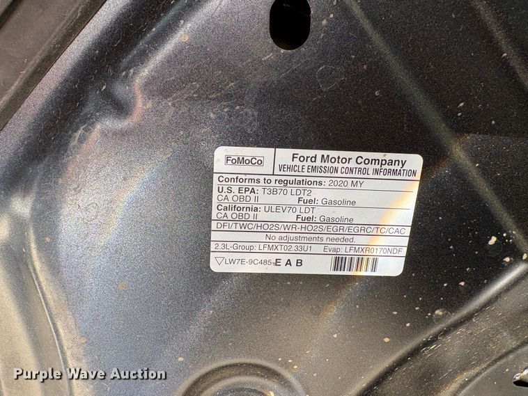 image for item EC8353 2020 Ford Explorer SUV