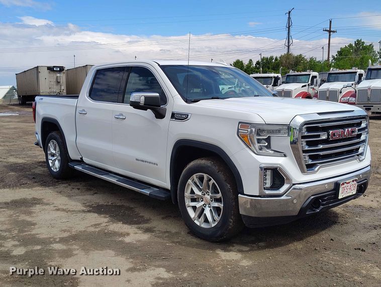 image for item ED0124 2019 GMC Sierra 1500 SLT Crew Cab pickup truck