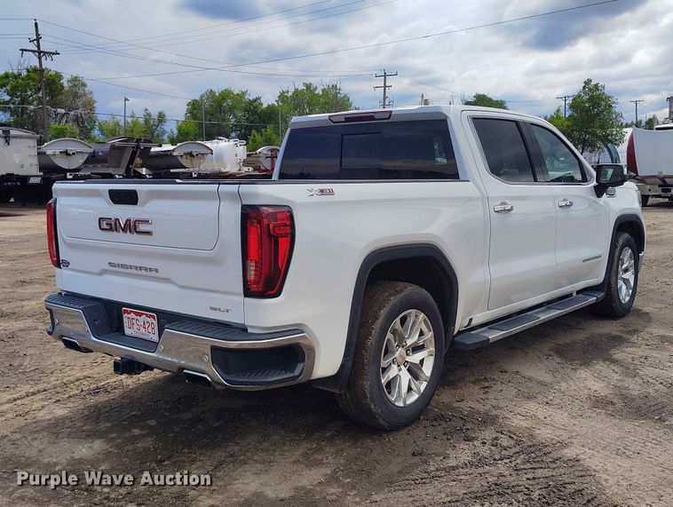 image for item ED0124 2019 GMC Sierra 1500 SLT Crew Cab pickup truck