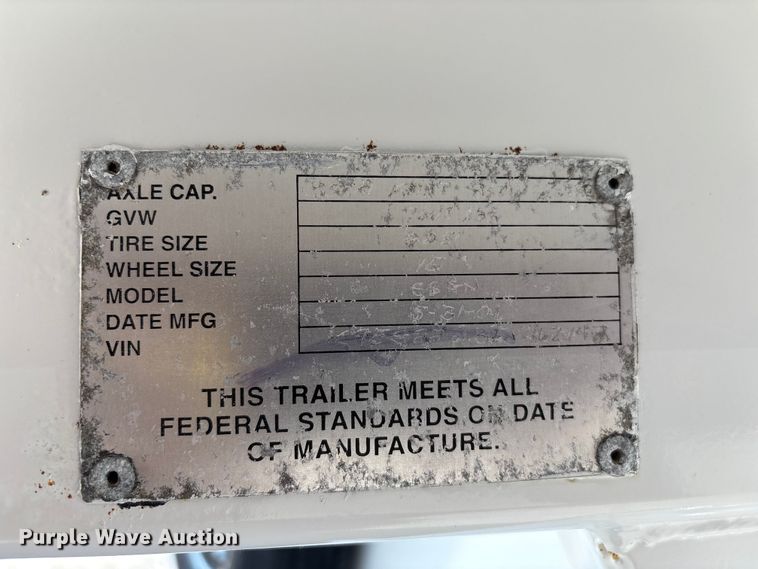 image for item EG9056 2001 Phoenix  enclosed cargo trailer